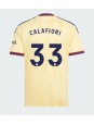 Arsenal Riccardo Calafiori #33 Ausweichtrikot 2026-27 Kurzarm Arsenal Riccardo Calafiori #33 Ausweichtrikot 2026-27 Kurzarm